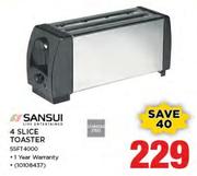 Sansui 4 Slice Toaster SSFT4000