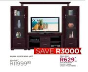 Sienne 4 Piece Wall Unit