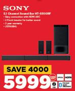 Sony 5.1 Channel Sound Bar HT-S500RF