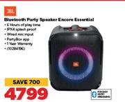 JBL Bluetooth Party Speaker Encore Essential