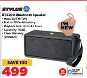 Stylus BT2200 Bluetooth Speaker