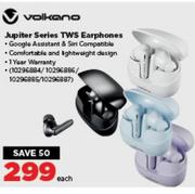 Volkano Jupiter Series TWS Earphones-Each