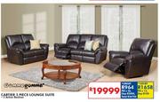 Gomma Gomma Cartier 3 Piece 3 Action Recliner Lounge Suite