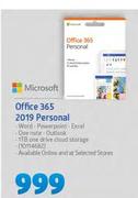 Microsoft Office 365 2019 Personal