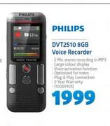 Philips DVT2510 8GB Voice Recorder