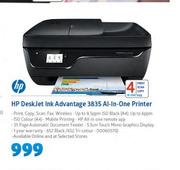 HP Deskjet Ink Advantage 3835 All In One Printer