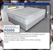 Whisper Pillow 152cm Bed Set