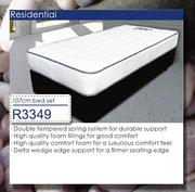 Residental 107cm Bed Set