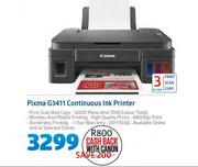 Canon Pixma G3411 Continuous Ink Printer