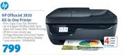 HP Office Jet 3830 All-in-One Printer