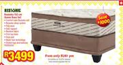 Restonic Bazooka 152cm Queen Base Set
