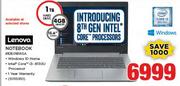 Lenovo 15.6" Notebook 81DE01BWSA