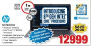 HP 15.6" Full HD Notebook 
