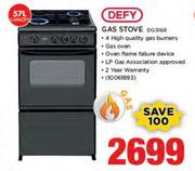 Defy 57L Gas Stove DGS168