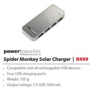 Power Traveller Spider Monkey Solar Charger