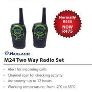 M24 Two Way Radio Set