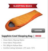 Sapphire Cowl Sleeping Bag