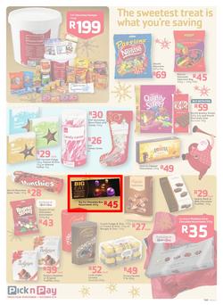 Pick N Pay : Big Savings On All Your Festive Favourites From Toys To Treats (19 Nov - 1 Dec 2013), page 5