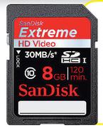 SanDisk Extreme 8GB SDHC