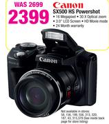 Canon SX500 HS Powershot
