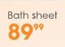 Bath Sheet