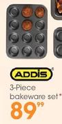 Addis 3-Piece Bakeware Set