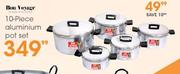 Bon Voyage 10-Piece Aluminium Pot Set