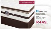 Sealy Posture Premier Bulgari Queen (152cm) Base Set