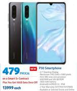 Huawei P30 Smartphone Each-On A Smart S+ Contract