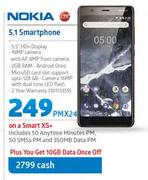Nokia 5.1 Smartphone