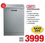 Defy 12 Place Dishwasher DDW176