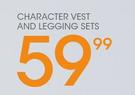 Character Vest And Legging Sets