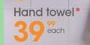 Hand Towel Each
