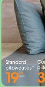 Standard Pillowcases Each