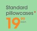 Standard-Pillowcases Each