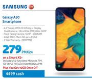 Samsung Galaxy A30 Smartphone-On A SmartXS+ 