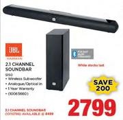 JBL 2.1 Channel Soundbar S150