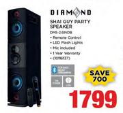Diamond Shai Guy Party Speaker(DMS-2.6NDB)