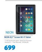 Neon IQ7" Screen Wi-Fi Tablet