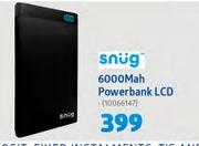 Snug 6000Mah PowerBank LCD
