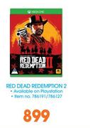 Xbox One Red Dead Redemption 2