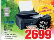 Epson Ink Tank System Printer L382