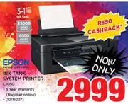 Epson Ink Tank System Printer L3050