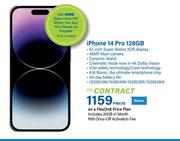 Apple iPhone 14 Pro 128GB-On A Flex On 8 Price Plan
