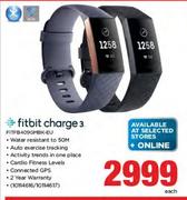 Fitbit Charge 3 FITFB409GMBK-EU
