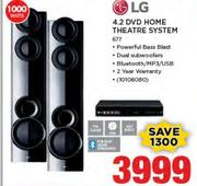 LG 4.2 DVD Home Theater System 677