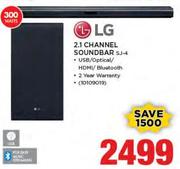 LG 2.1 Channel Sounbar SJ-4