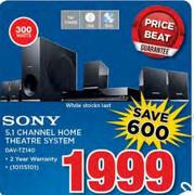 Sony 5.1 Channel Home Theater System DAV-TZ140