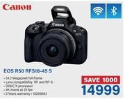 Canon EOS R50 RFS18-45 S