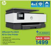 HP Officejet Pro 8023 All In One Printer